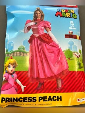Disguise Princess Peach Pink and Red Costume